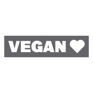 Vegan Decal (Grey)